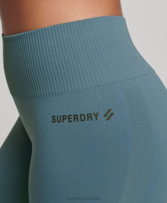 Superdry dresuri fără cusături de bază îmbrăcăminte albastru femei JX0Z4064