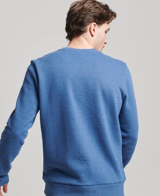 Superdry echipaj de umbră de epocă îmbrăcăminte marina bărbați JX0Z579