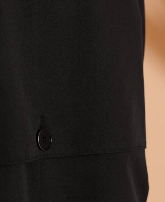 Superdry ediție limitată clasic mac îmbrăcăminte negru femei JX0Z3849