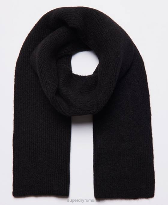 Superdry eșarfă de lux accesorii negru femei JX0Z6617