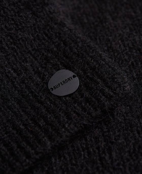 Superdry eșarfă de lux accesorii negru femei JX0Z6617