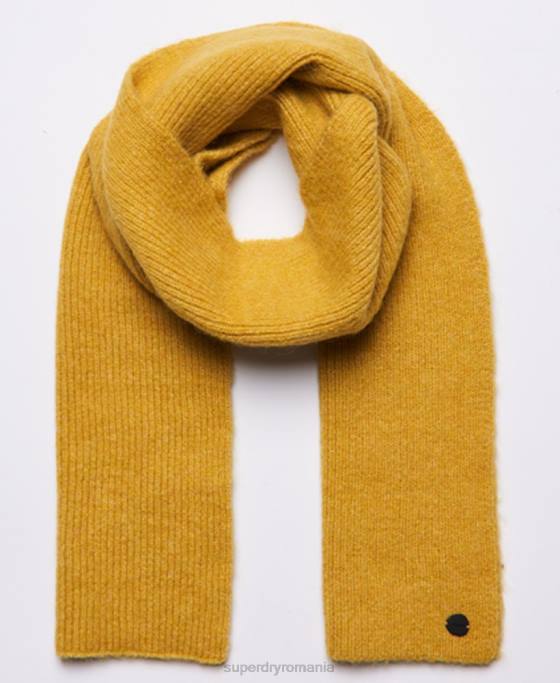 Superdry eșarfă de lux accesorii verde femei JX0Z4300