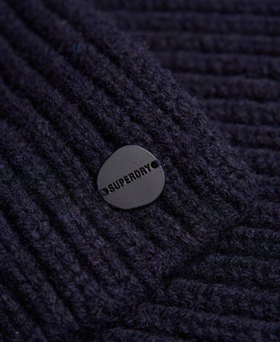 Superdry eșarfă premium cu nervuri studios accesorii marina bărbați JX0Z1813