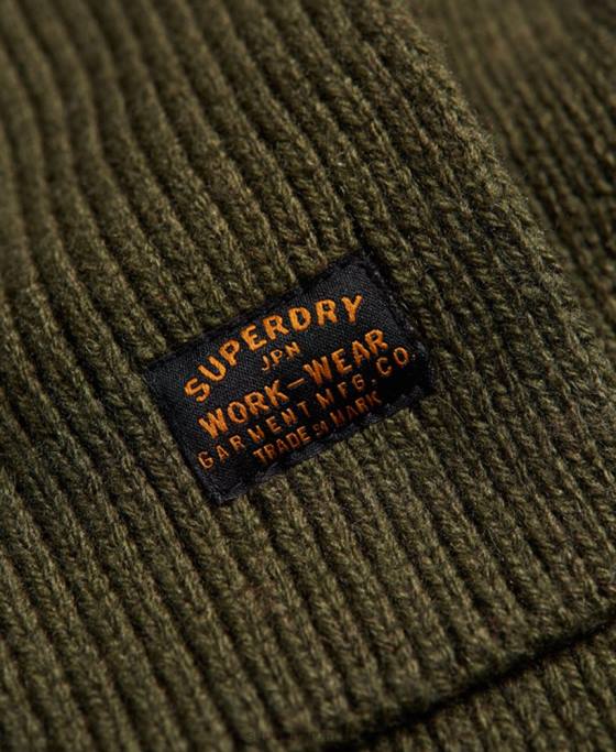 Superdry eșarfă radar accesorii verde bărbați JX0Z1819