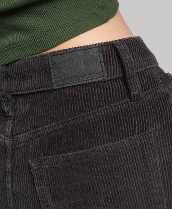 Superdry fusta mini snur îmbrăcăminte maro femei JX0Z6507