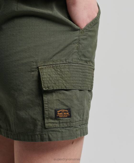 Superdry fustă mini utilitar vintage îmbrăcăminte kaki femei JX0Z6519