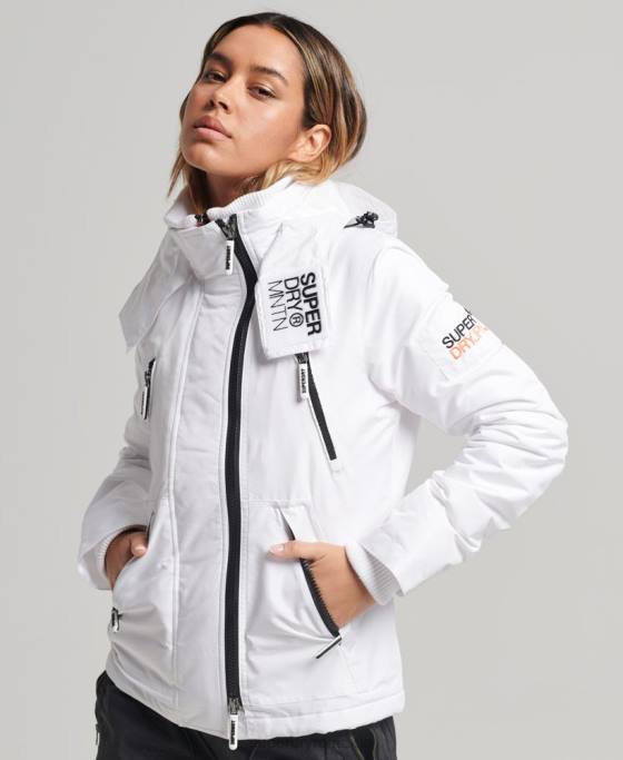 Superdry geaca de munte sd-windcheater îmbrăcăminte alb femei JX0Z3537
