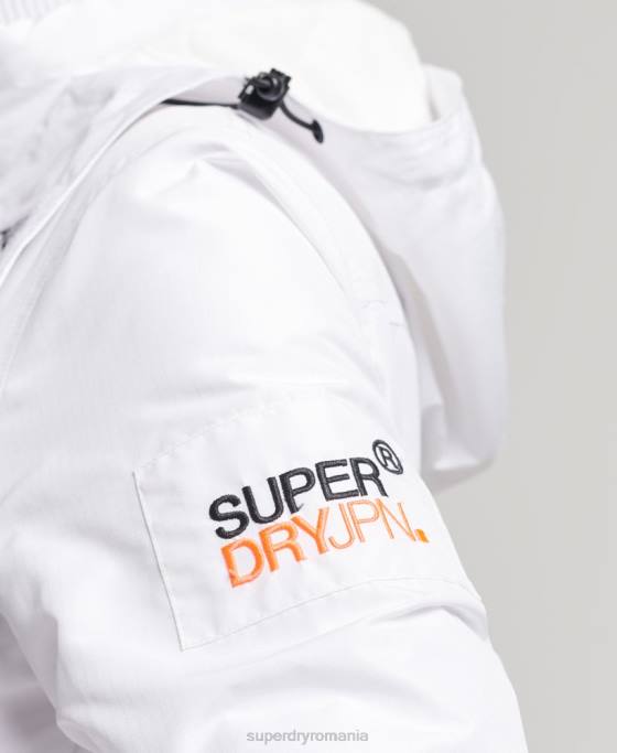 Superdry geaca de munte sd-windcheater îmbrăcăminte alb femei JX0Z3537