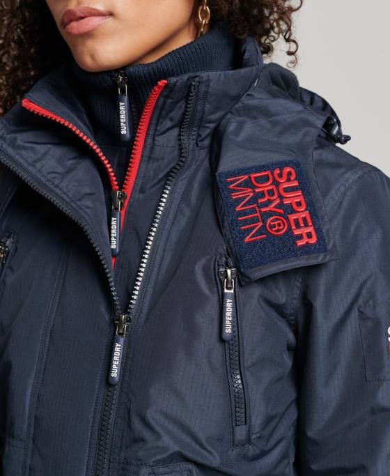 Superdry geaca de munte sd-windcheater îmbrăcăminte marina femei JX0Z3558
