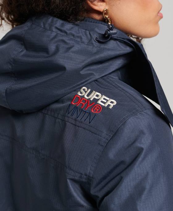 Superdry geaca de munte sd-windcheater îmbrăcăminte marina femei JX0Z3558