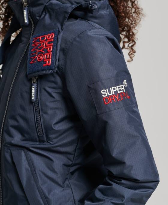 Superdry geaca de munte sd-windcheater îmbrăcăminte marina femei JX0Z3558