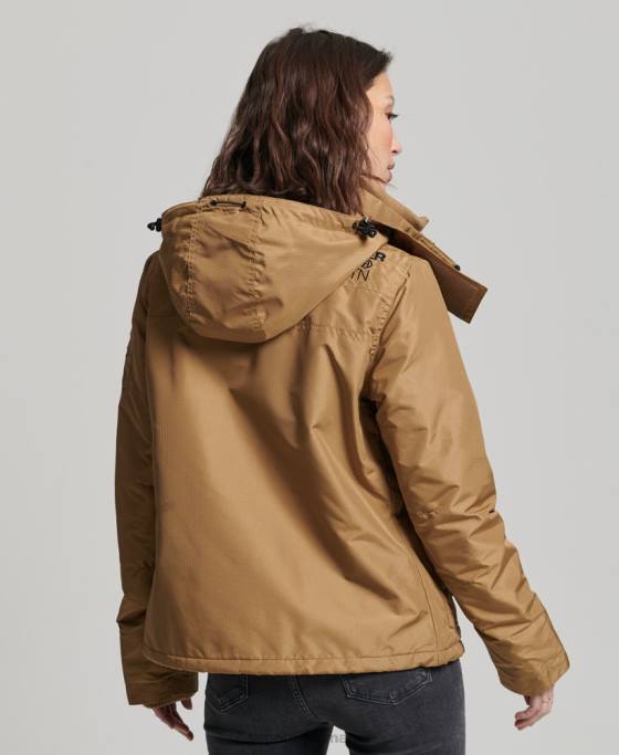 Superdry geaca de munte sd-windcheater îmbrăcăminte maro femei JX0Z3618