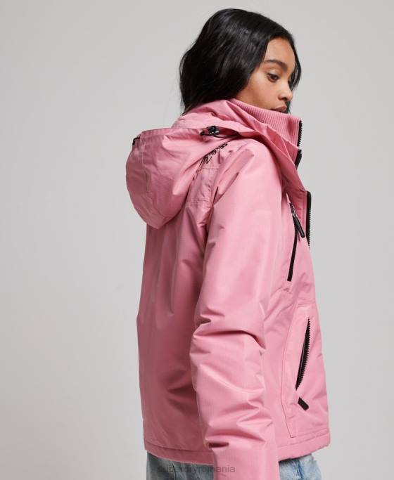 Superdry geaca de munte sd-windcheater îmbrăcăminte roz femei JX0Z3833