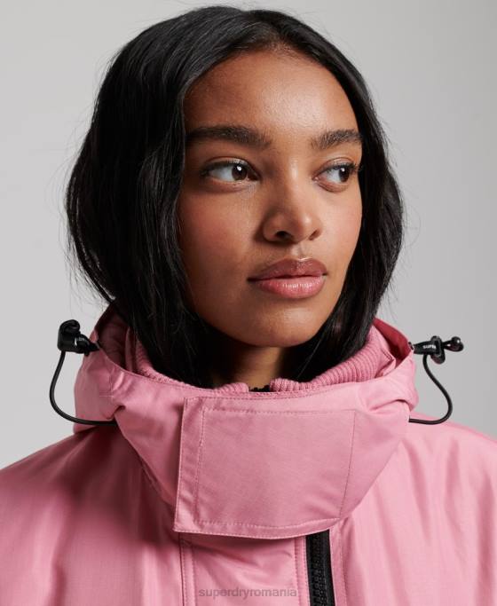Superdry geaca de munte sd-windcheater îmbrăcăminte roz femei JX0Z3833