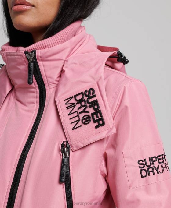 Superdry geaca de munte sd-windcheater îmbrăcăminte roz femei JX0Z3833