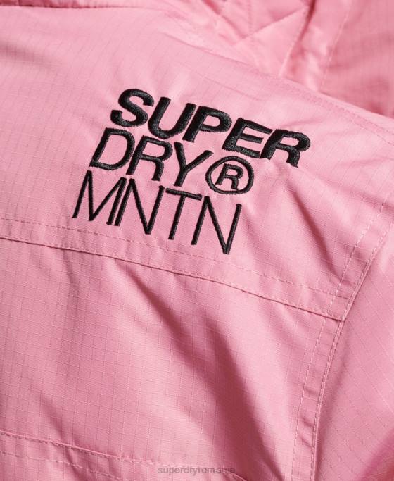 Superdry geaca de munte sd-windcheater îmbrăcăminte roz femei JX0Z3833