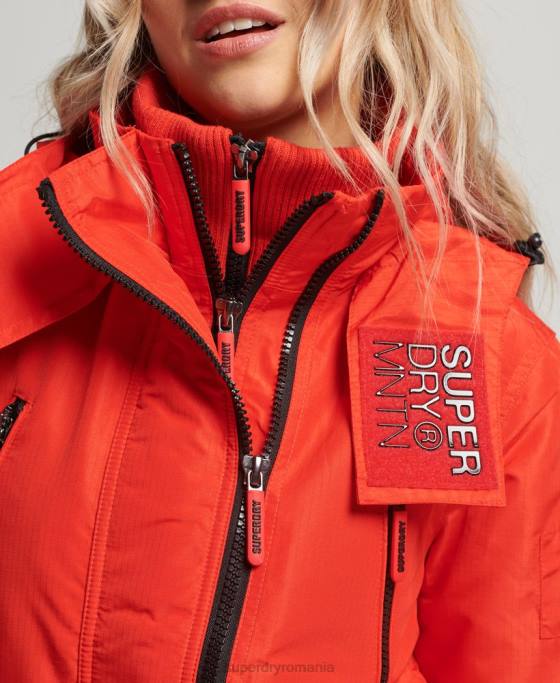 Superdry geaca de munte sd-windcheater îmbrăcăminte roșu femei JX0Z3554