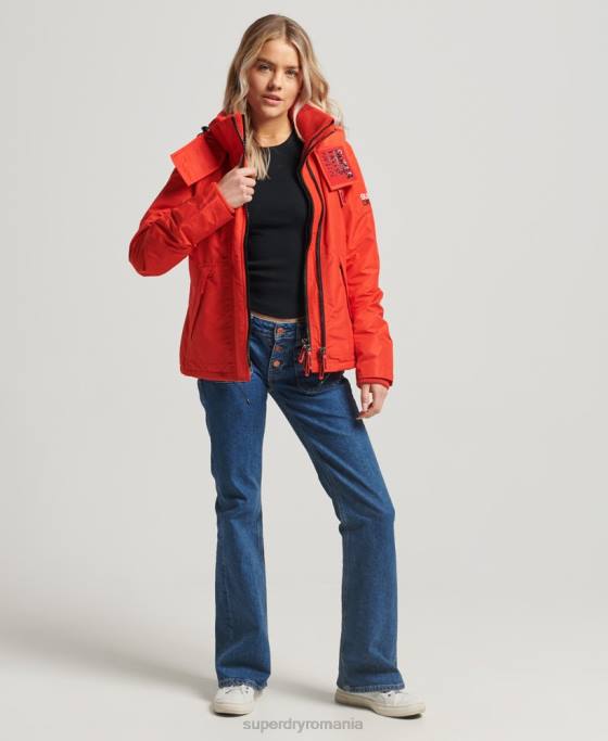 Superdry geaca de munte sd-windcheater îmbrăcăminte roșu femei JX0Z3554