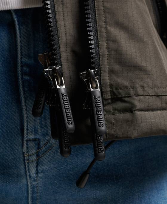 Superdry geaca de munte sd-windcheater îmbrăcăminte verde femei JX0Z3728