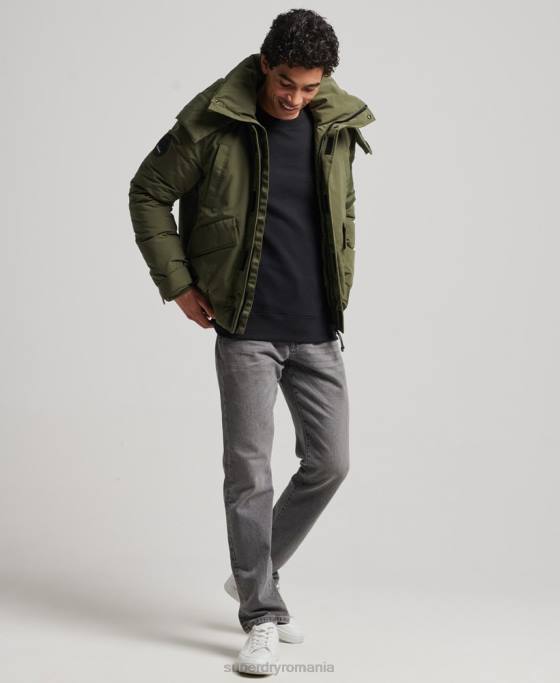 Superdry geacă bomber căptușită expedition everest îmbrăcăminte kaki bărbați JX0Z4524