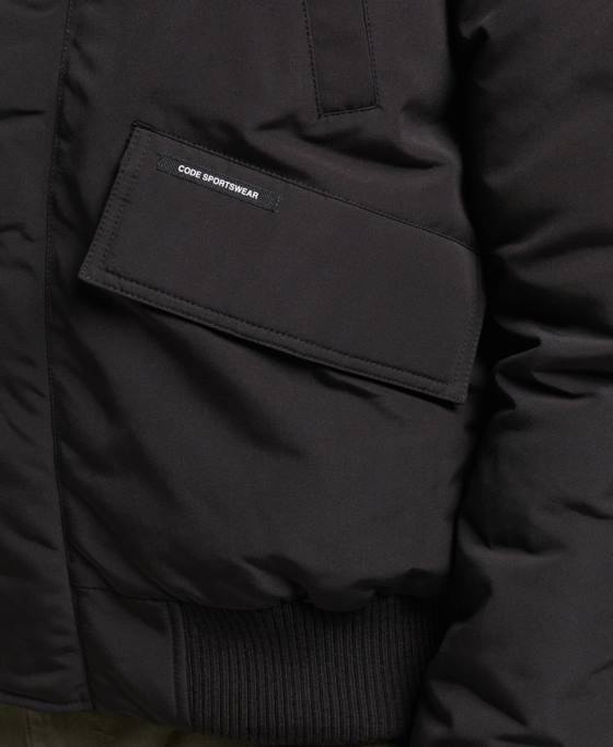 Superdry geacă bomber căptușită expedition everest îmbrăcăminte negru bărbați JX0Z4591