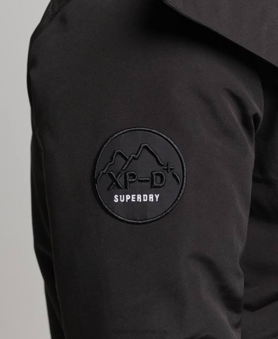 Superdry geacă bomber căptușită expedition everest îmbrăcăminte negru bărbați JX0Z4591