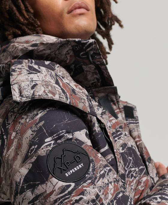 Superdry geacă bomber căptușită expedition everest îmbrăcăminte verde bărbați JX0Z4449