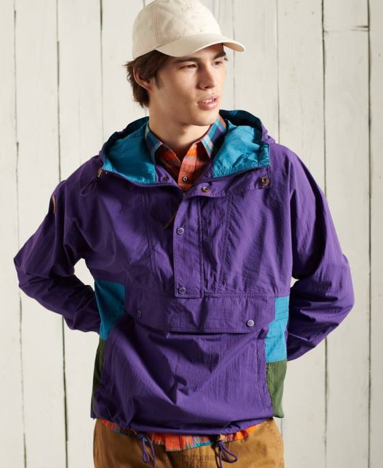 Superdry geacă casual de munte îmbrăcăminte Violet bărbați JX0Z4639