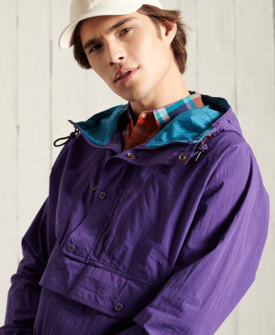 Superdry geacă casual de munte îmbrăcăminte Violet bărbați JX0Z4639