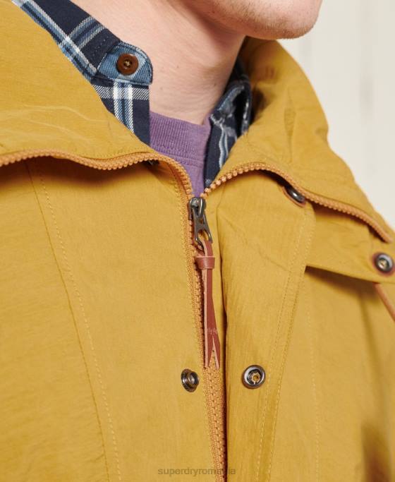 Superdry geacă casual de munte îmbrăcăminte galben bărbați JX0Z4667