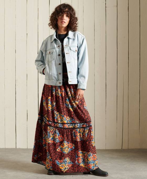 Superdry geacă de camionetă prieten îmbrăcăminte albastru deschis femei JX0Z5615