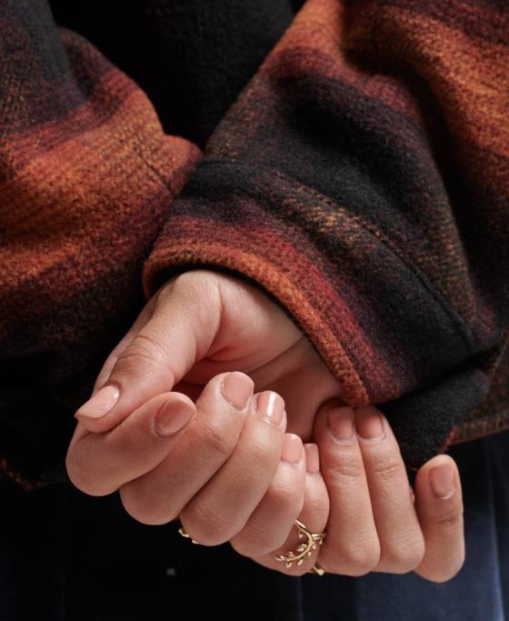 Superdry geacă de camionetă sherpa supradimensionată din lână îmbrăcăminte roșu femei JX0Z5434