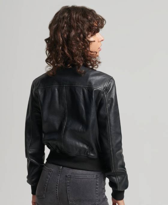 Superdry geacă de club indie îmbrăcăminte negru femei JX0Z5413