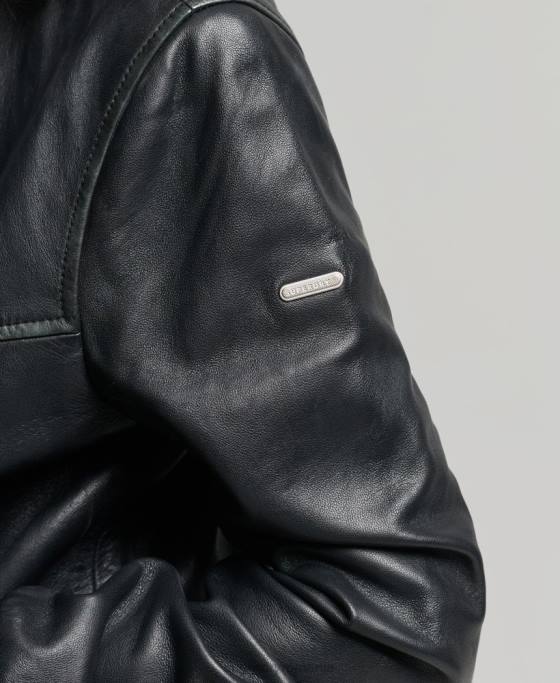 Superdry geacă de club indie îmbrăcăminte negru femei JX0Z5413