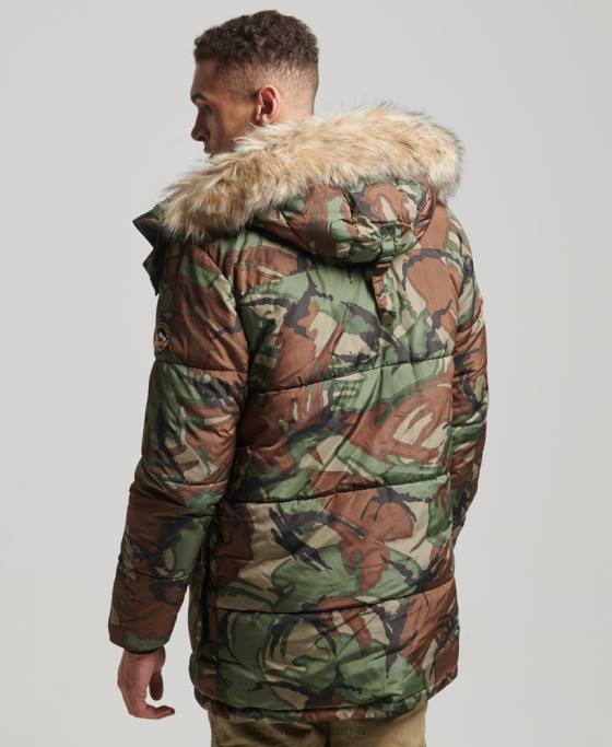 Superdry geacă parka sd expedition îmbrăcăminte verde bărbați JX0Z4775