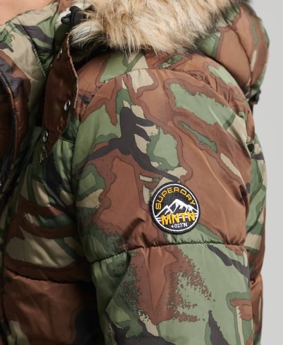 Superdry geacă parka sd expedition îmbrăcăminte verde bărbați JX0Z4775