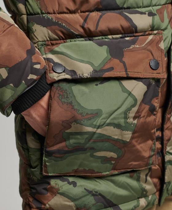 Superdry geacă parka sd expedition îmbrăcăminte verde bărbați JX0Z4775