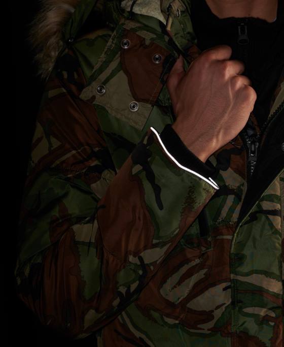 Superdry geacă parka sd expedition îmbrăcăminte verde bărbați JX0Z4775