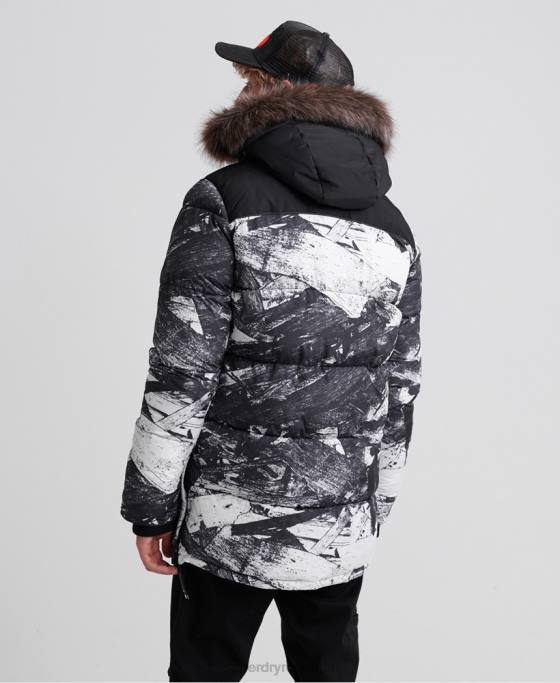 Superdry geacă parka sd explorer îmbrăcăminte gri bărbați JX0Z4717