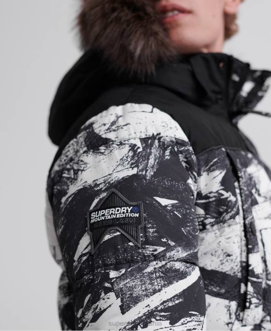 Superdry geacă parka sd explorer îmbrăcăminte gri bărbați JX0Z4717