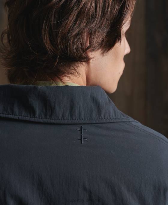 Superdry geacă tank uscată ediție limitată îmbrăcăminte marina bărbați JX0Z4768