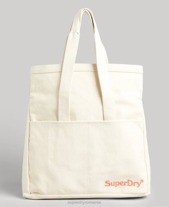 Superdry geantă tote pentru exterior accesorii nud bărbați JX0Z1656