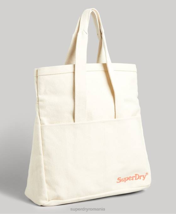 Superdry geantă tote pentru exterior accesorii nud bărbați JX0Z1656