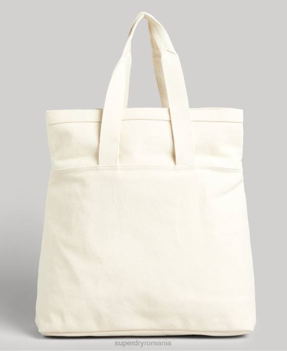 Superdry geantă tote pentru exterior accesorii nud bărbați JX0Z1656