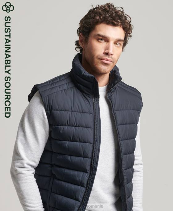 Superdry gilet studios fuji îmbrăcăminte marina bărbați JX0Z4690
