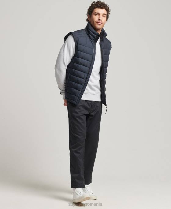 Superdry gilet studios fuji îmbrăcăminte marina bărbați JX0Z4690
