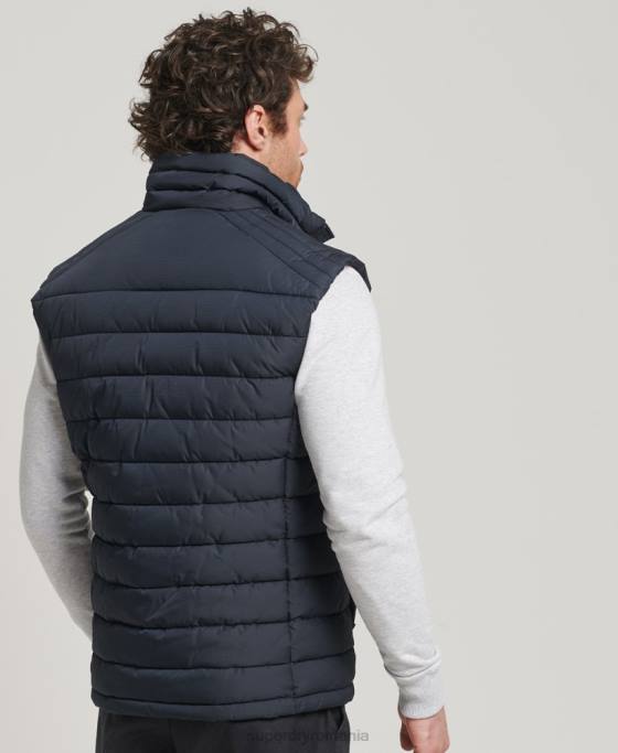 Superdry gilet studios fuji îmbrăcăminte marina bărbați JX0Z4690