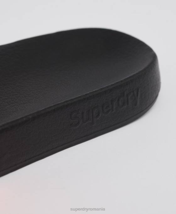 Superdry glisoare clasice cu logo pantofi portocale bărbați JX0Z1934
