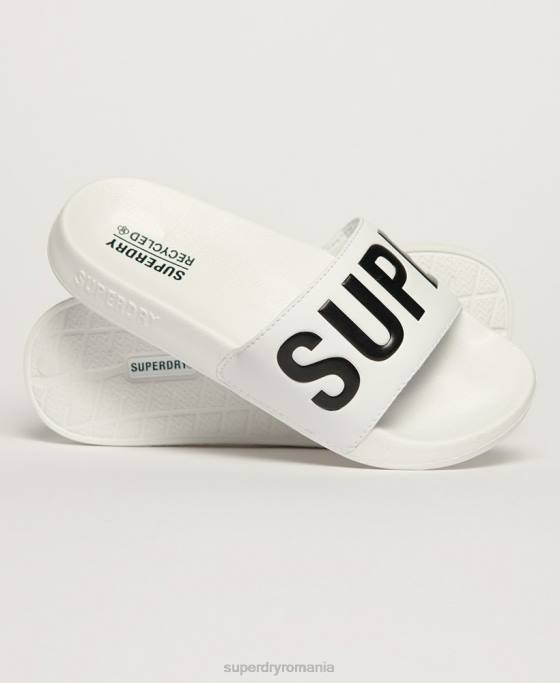 Superdry glisoare de bază de cod pantofi alb femei JX0Z4346