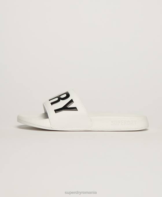 Superdry glisoare de bază de cod pantofi alb femei JX0Z4346